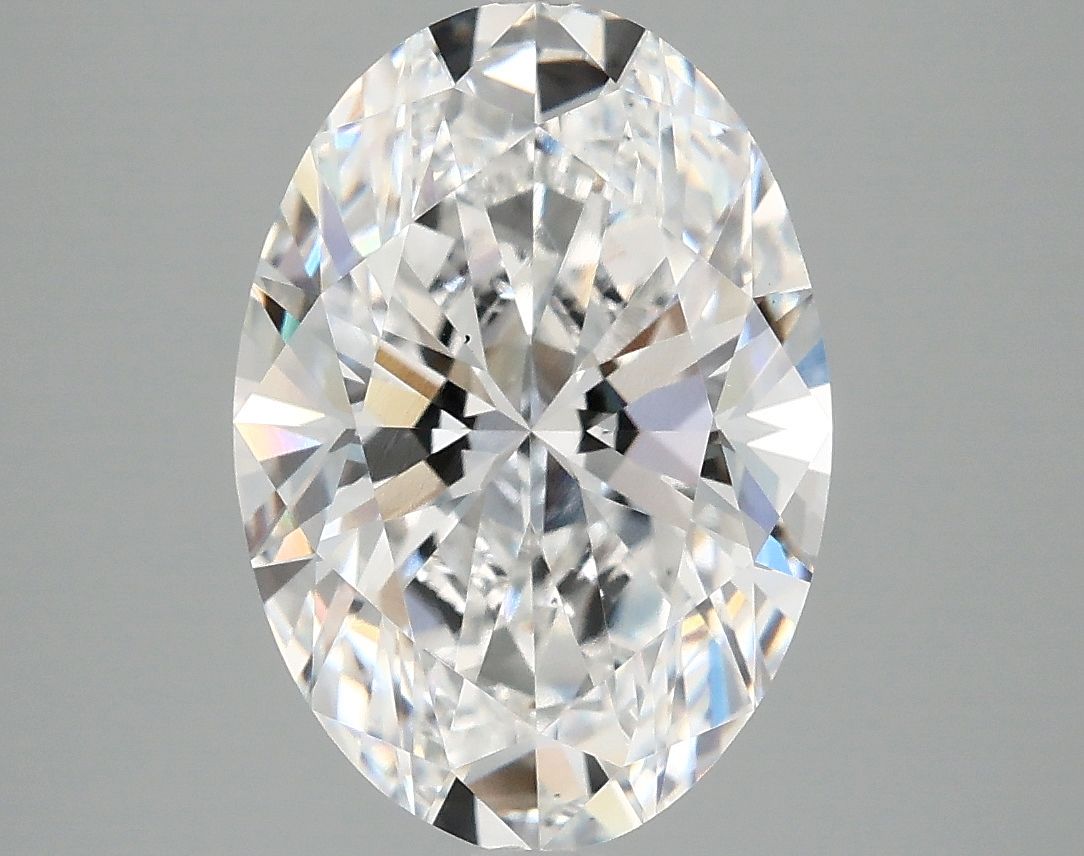3.91 ct. oval Lab Grown Diamond front image