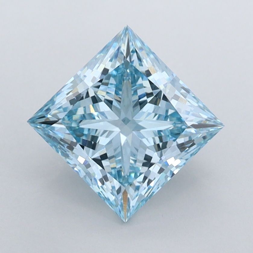 1.51 CT Fancy Vivid Blue PRINCESS