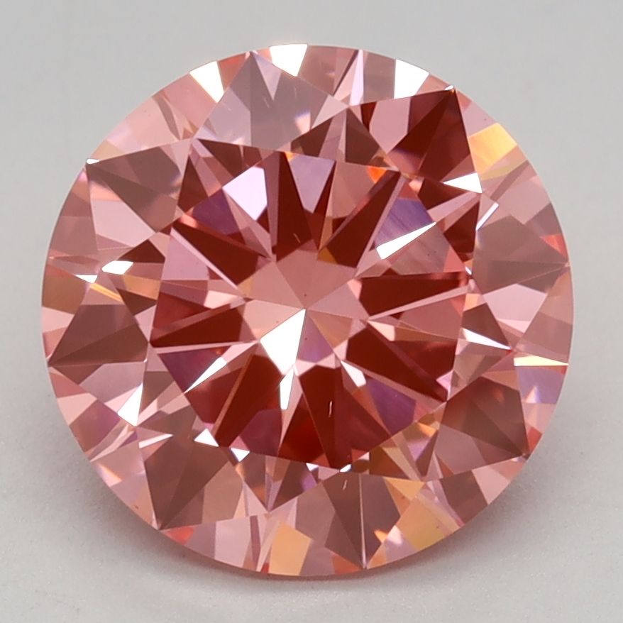 2.50 ct. round Lab Grown Diamond front image