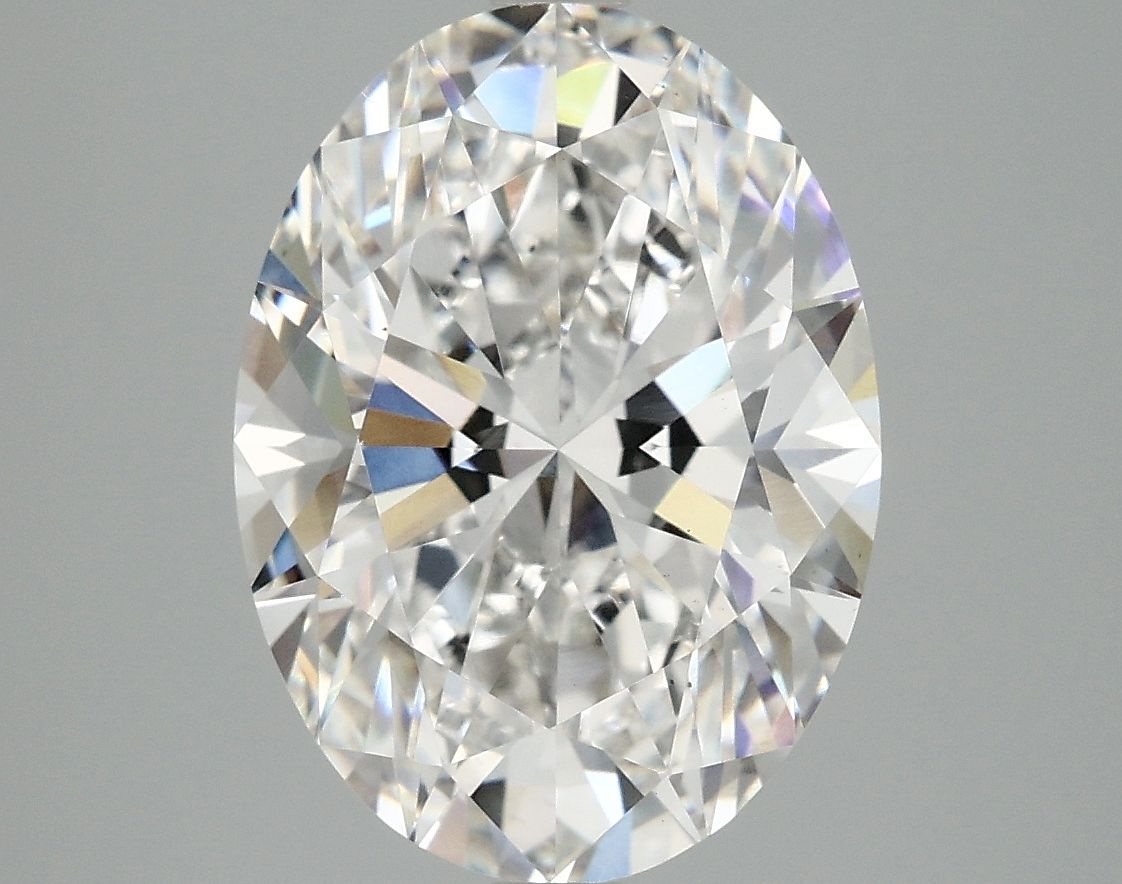 5.02 ct. oval Lab Grown Diamond front image