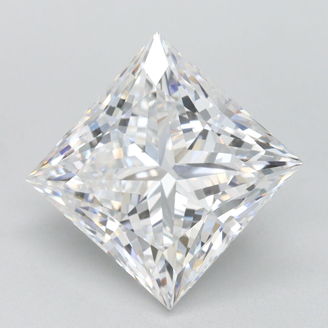 3.03 ct. princess Lab Grown Diamond front image