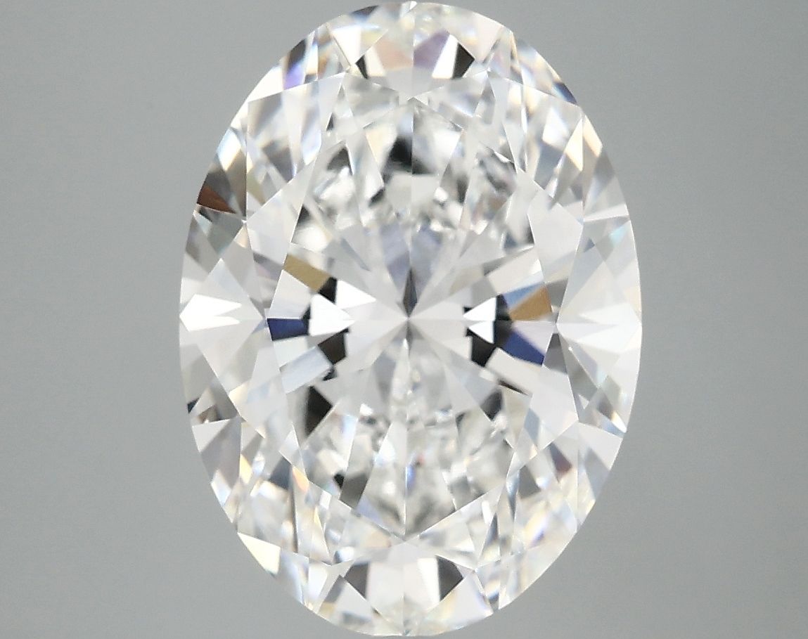 5.05 ct. oval Lab Grown Diamond front image