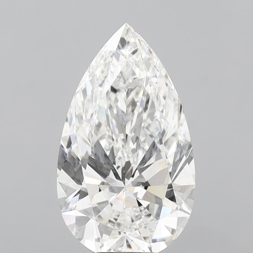 6.04 ct. pear Lab Grown Diamond front image