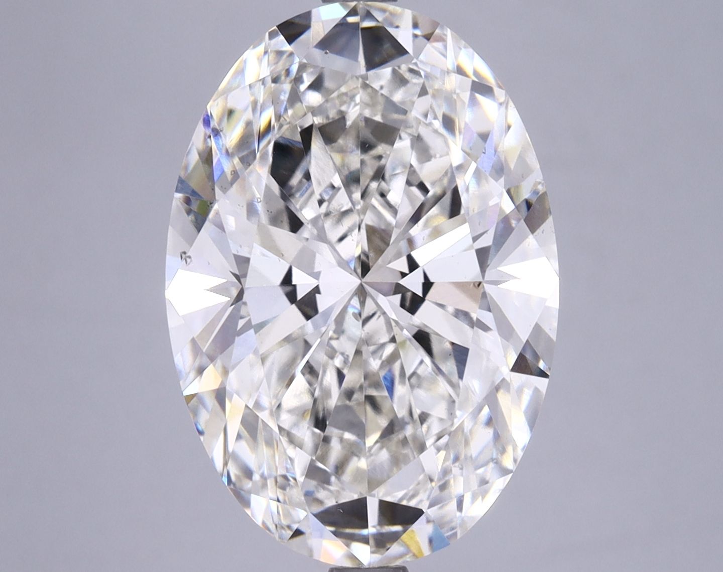 6.80 ct. oval Lab Grown Diamond front image