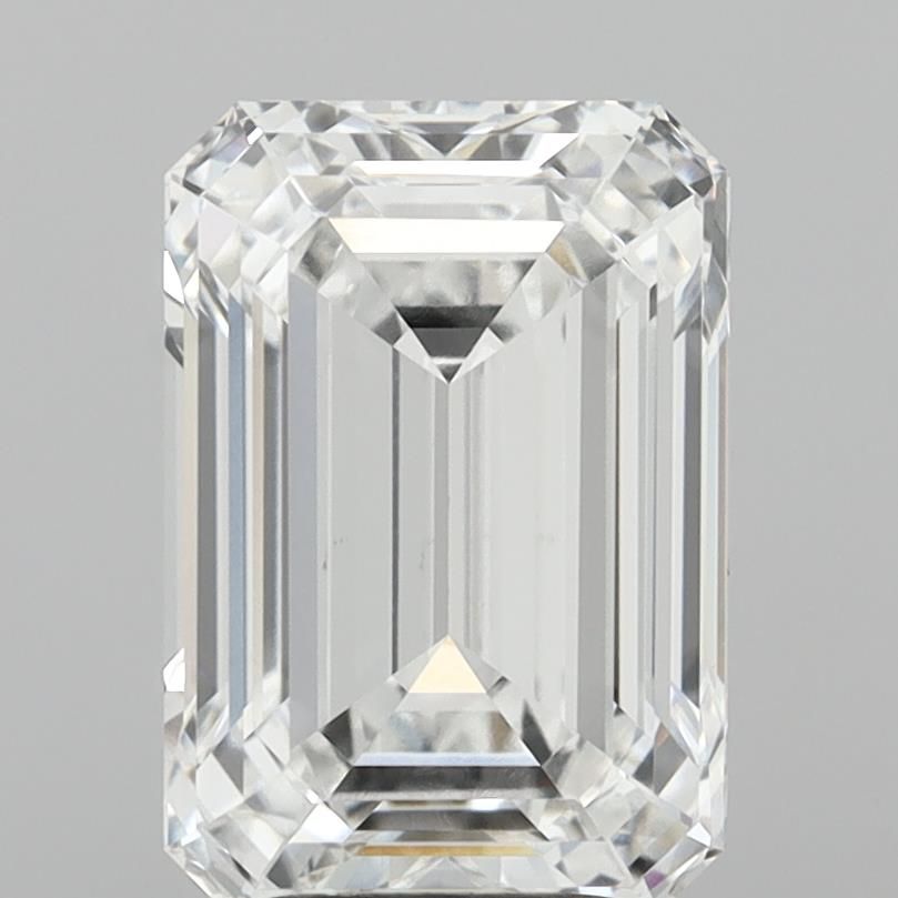4.57 ct. emerald Lab Grown Diamond front image