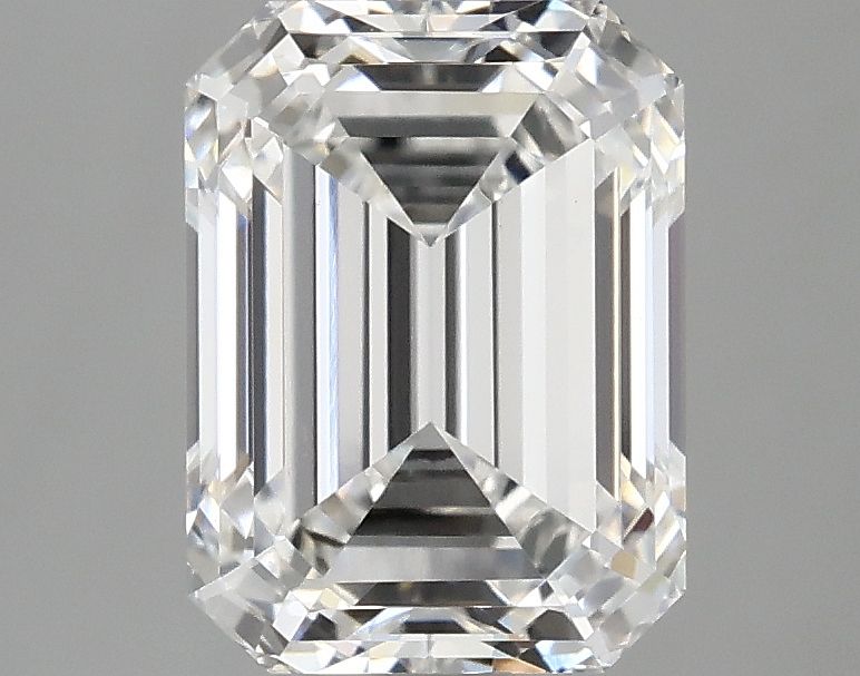 2.72 ct. emerald Lab Grown Diamond front image