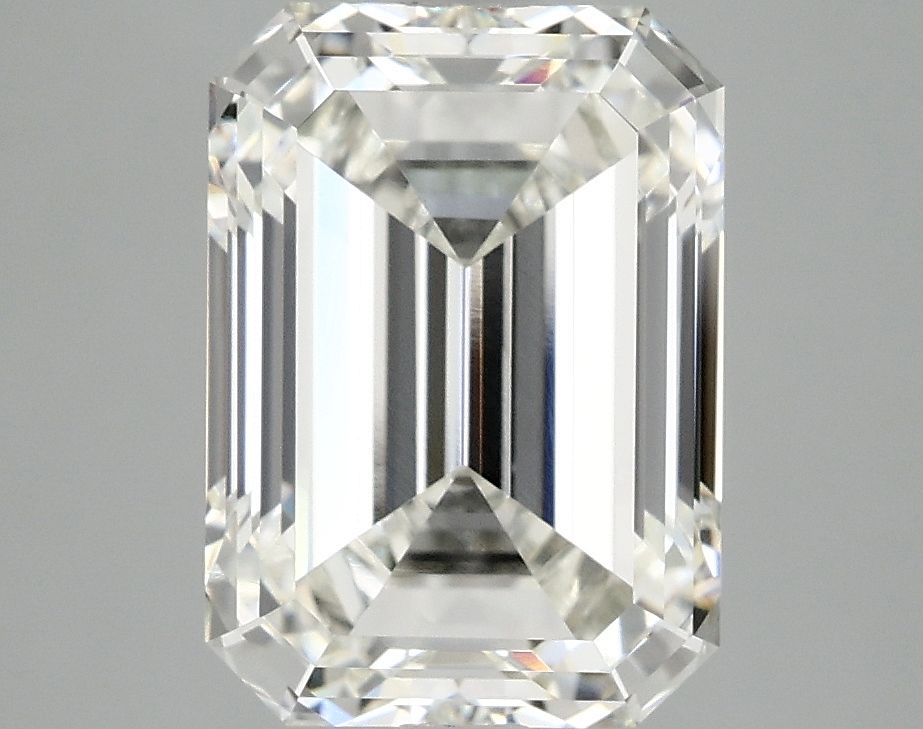 4.10 ct. emerald Lab Grown Diamond front image
