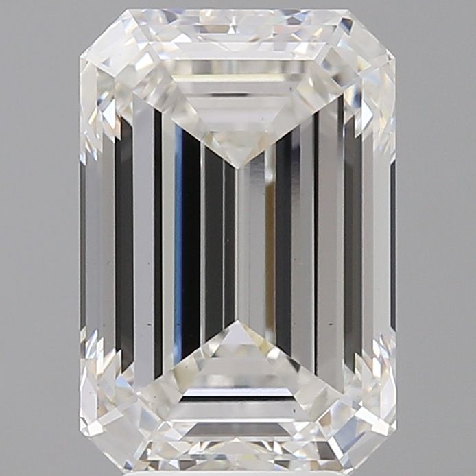 4.53 ct. emerald Lab Grown Diamond front image