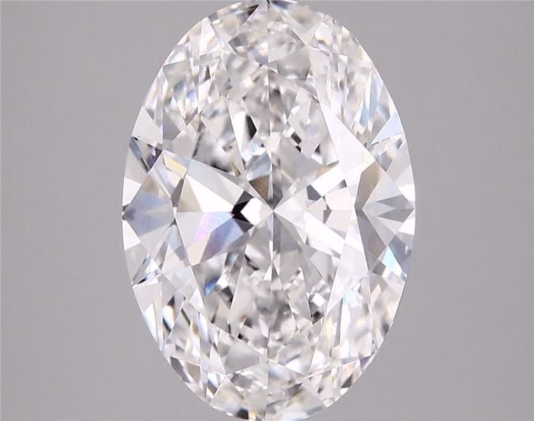 4.94 ct. oval Lab Grown Diamond front image