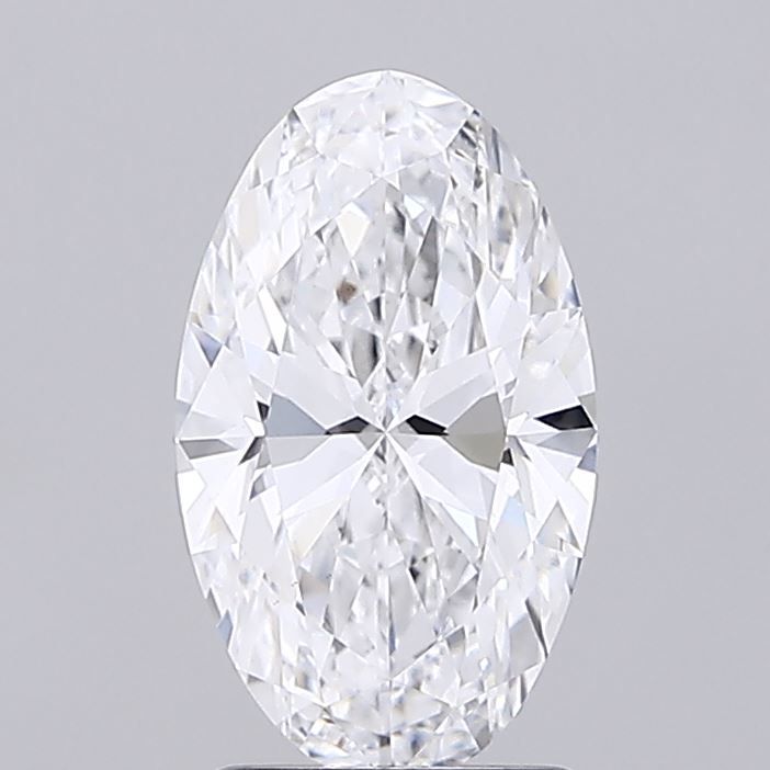 2.01 ct. oval Lab Grown Diamond front image