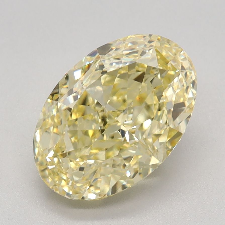 2.11 ct. oval Lab Grown Diamond front image