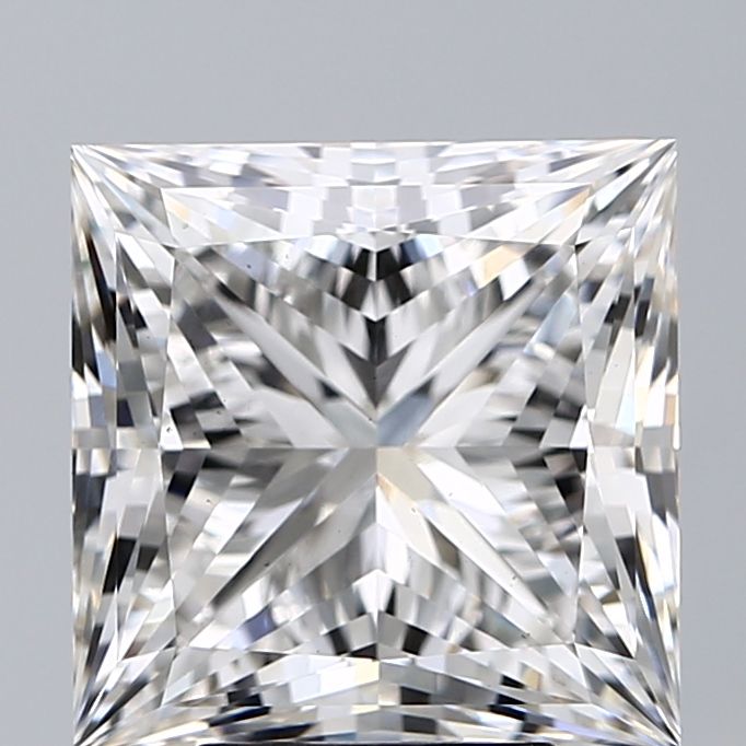 6.06 ct. princess Lab Grown Diamond front image