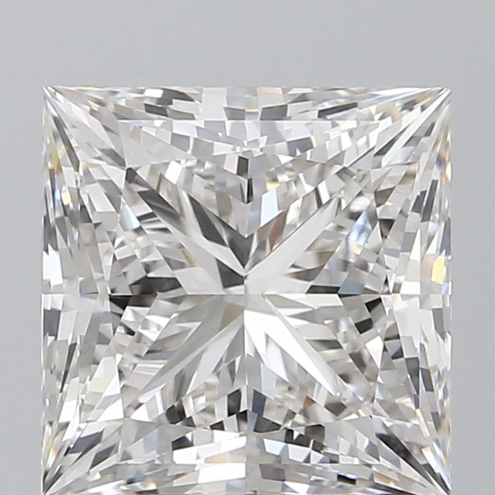 7.17 ct. princess Lab Grown Diamond front image