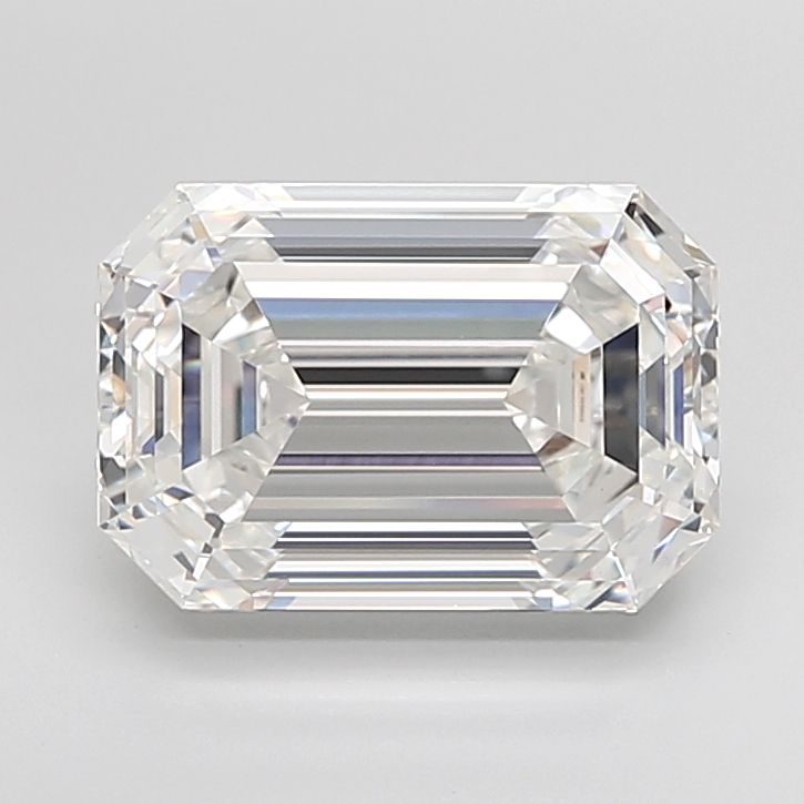 6.91 ct. emerald Lab Grown Diamond front image