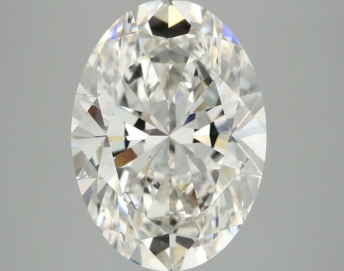 5.09 ct. oval Lab Grown Diamond front image