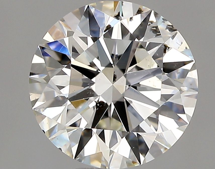 Diamant Rond 1.53 ct - Couleur J - Pureté SI2