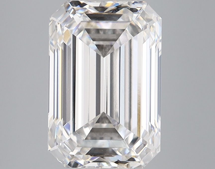 2.56 ct. emerald Lab Grown Diamond front image