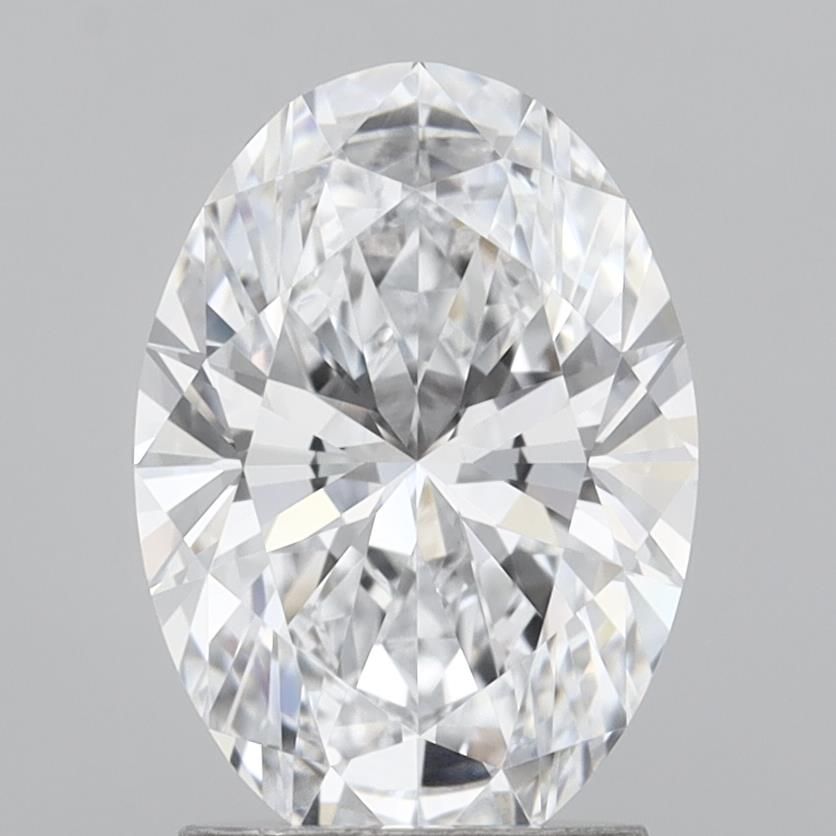 2.08 ct. oval Lab Grown Diamond front image