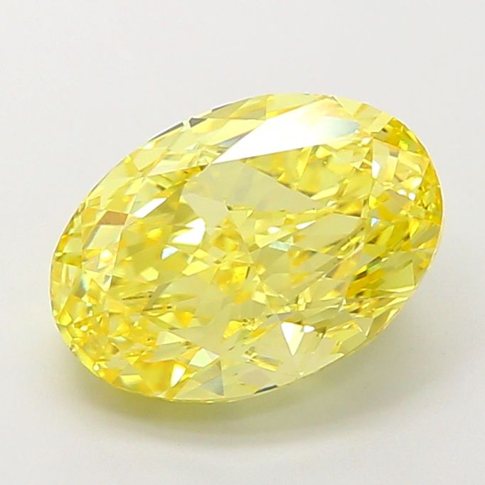 5.11 ct. oval Lab Grown Diamond front image