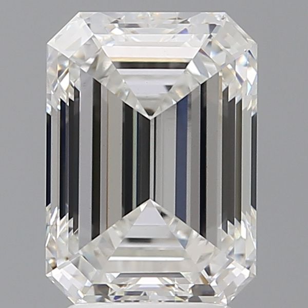 3.58 ct. emerald Lab Grown Diamond front image