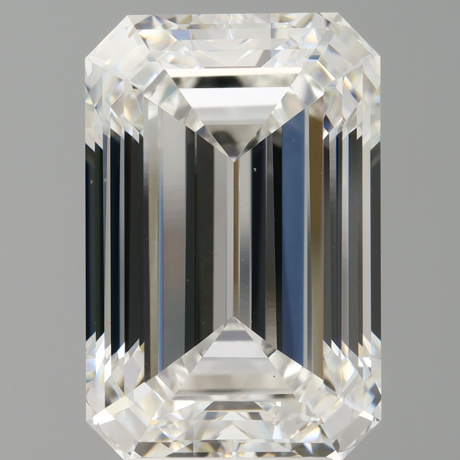 5.96 ct. emerald Lab Grown Diamond front image