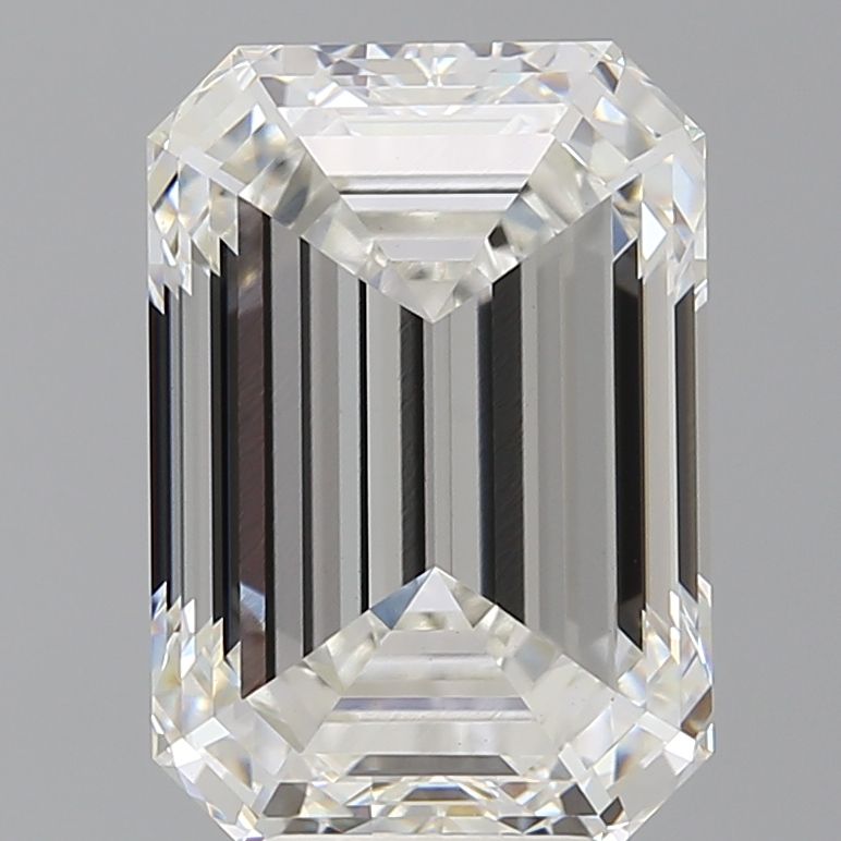 7.10 ct. emerald Lab Grown Diamond front image