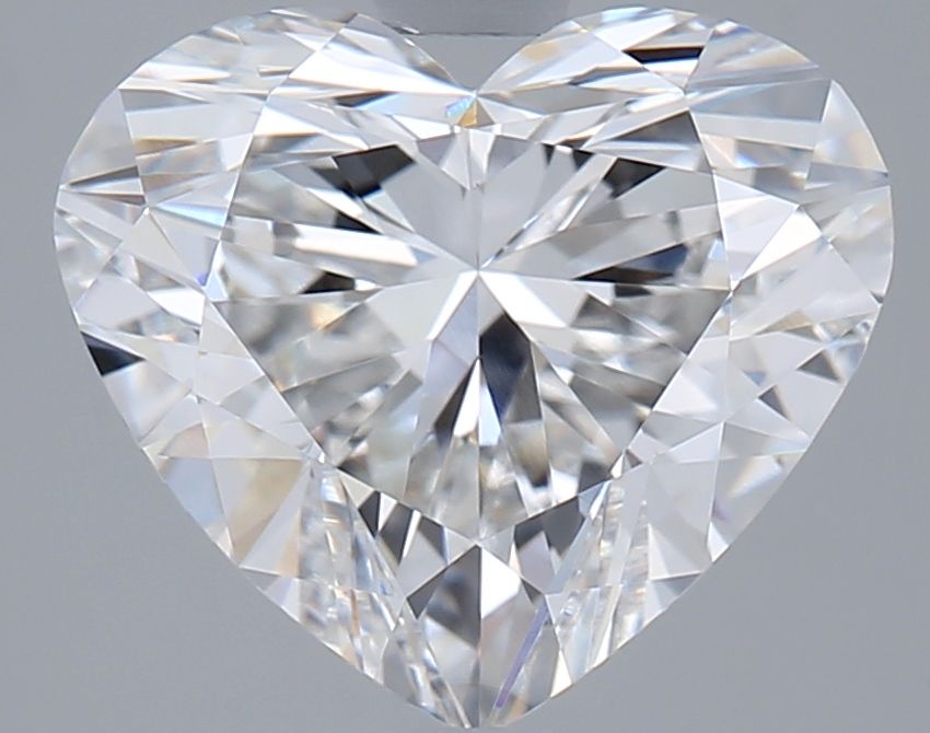 3.02 carat e VVS2 EX Cut IGI heart diamond