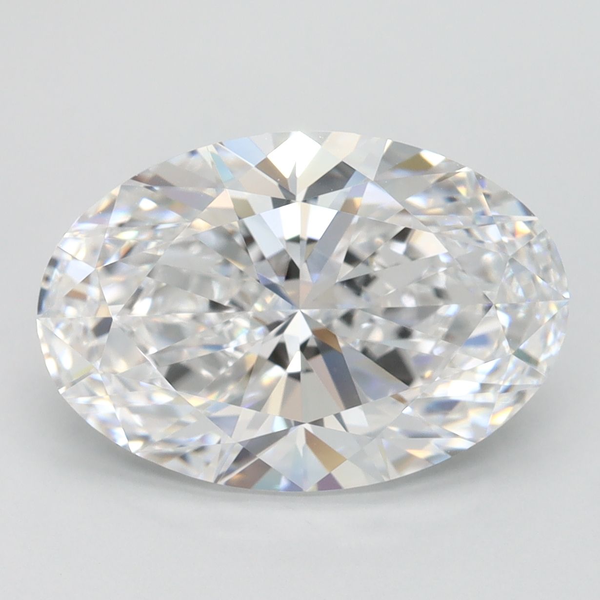 4.00 ct. oval Lab Grown Diamond front image