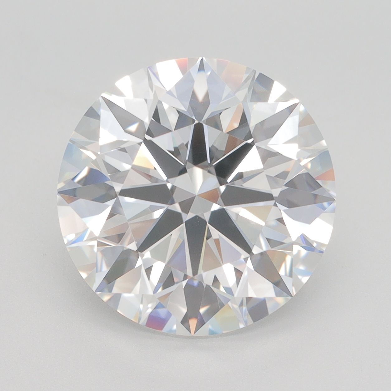 6.24 ct. round Lab Grown Diamond front image