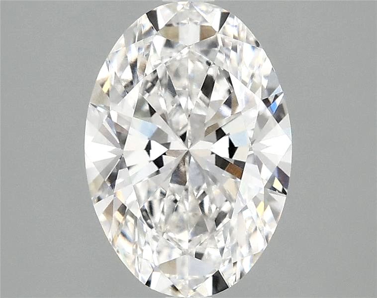 3.06 ct. oval Lab Grown Diamond front image