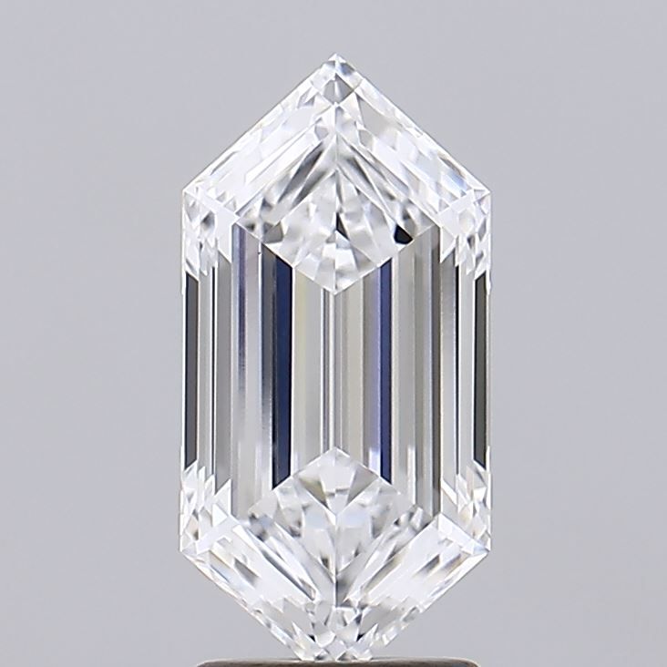 2.58 ct lab-grown Hexagonal Diamond