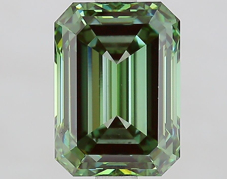 2.61 ct. emerald Lab Grown Diamond front image