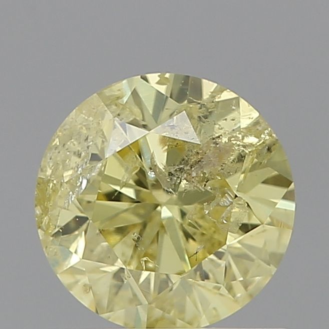 Diament 0.97 ct Fancy Yellow/I3