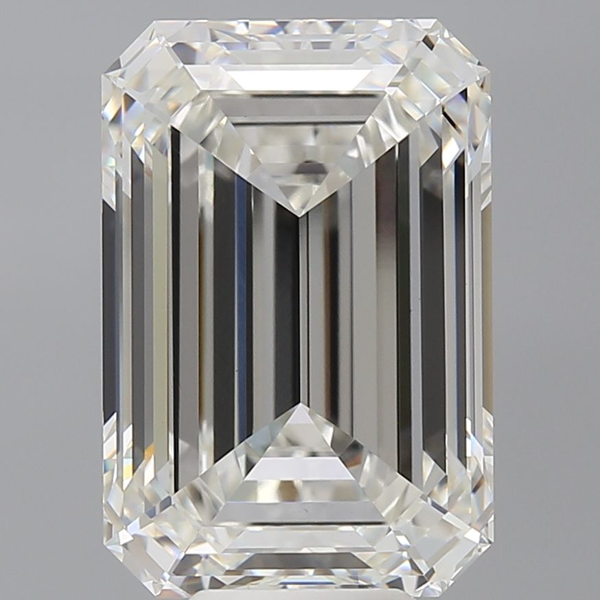 9.60 ct. emerald Lab Grown Diamond front image