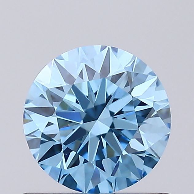 0.62 CT Fancy Vivid Blue ROUND