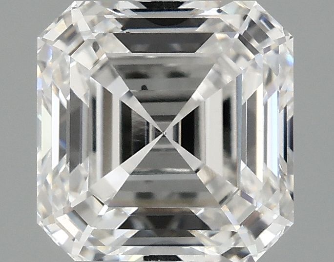2.09 carat e VS2 EX Cut IGI asscher diamond