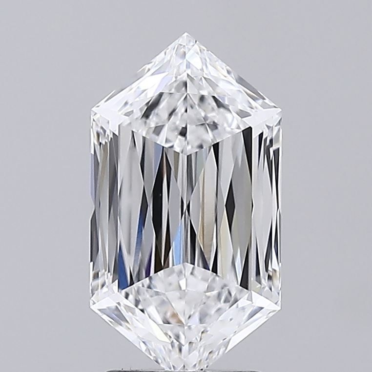 2.74 ct lab-grown Hexagonal Diamond