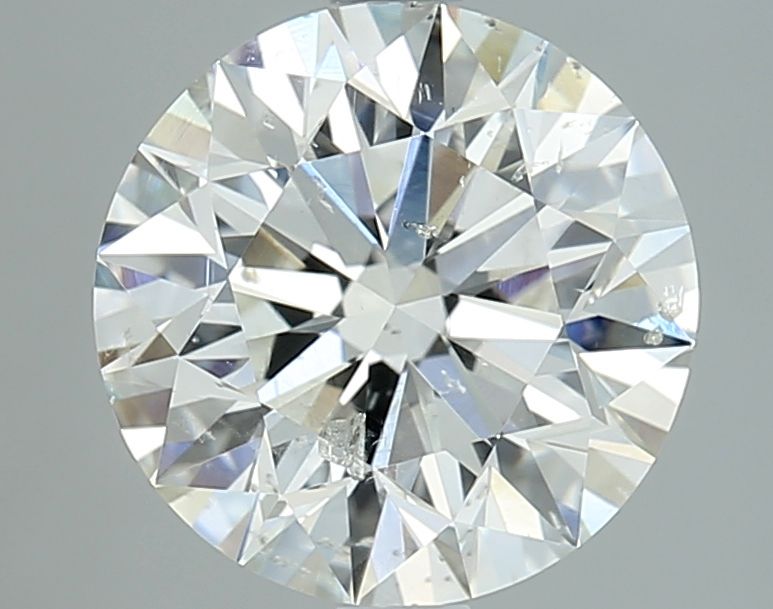 Diamant Rond 2.50 ct - Couleur I - Pureté SI2