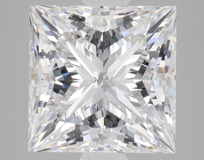 4.06 ct. princess Lab Grown Diamond front image