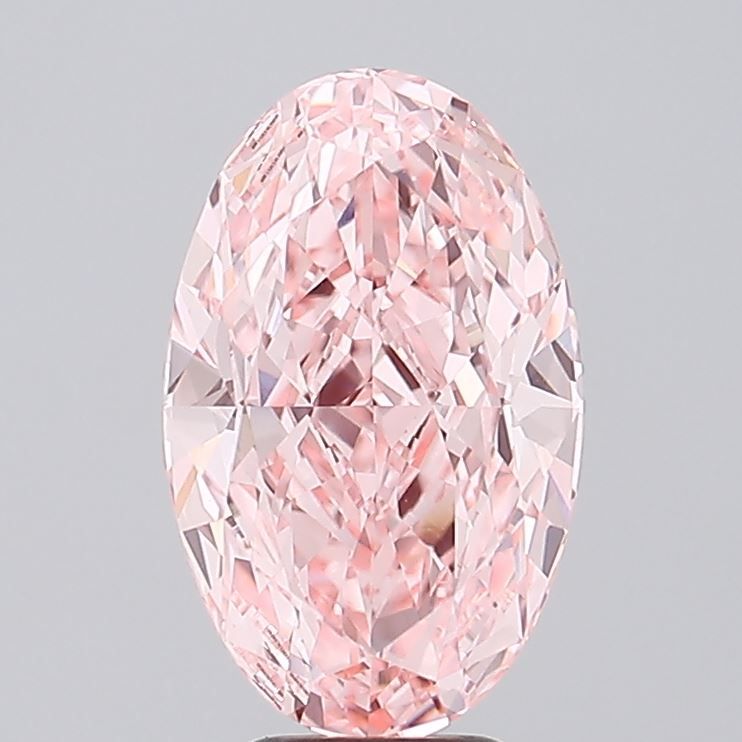5.52 ct. oval Lab Grown Diamond front image