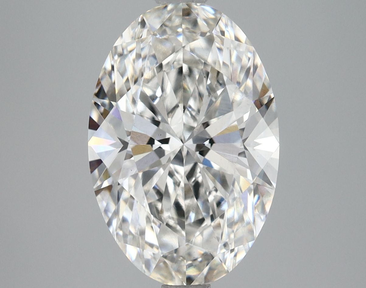 3.68 ct. oval Lab Grown Diamond front image