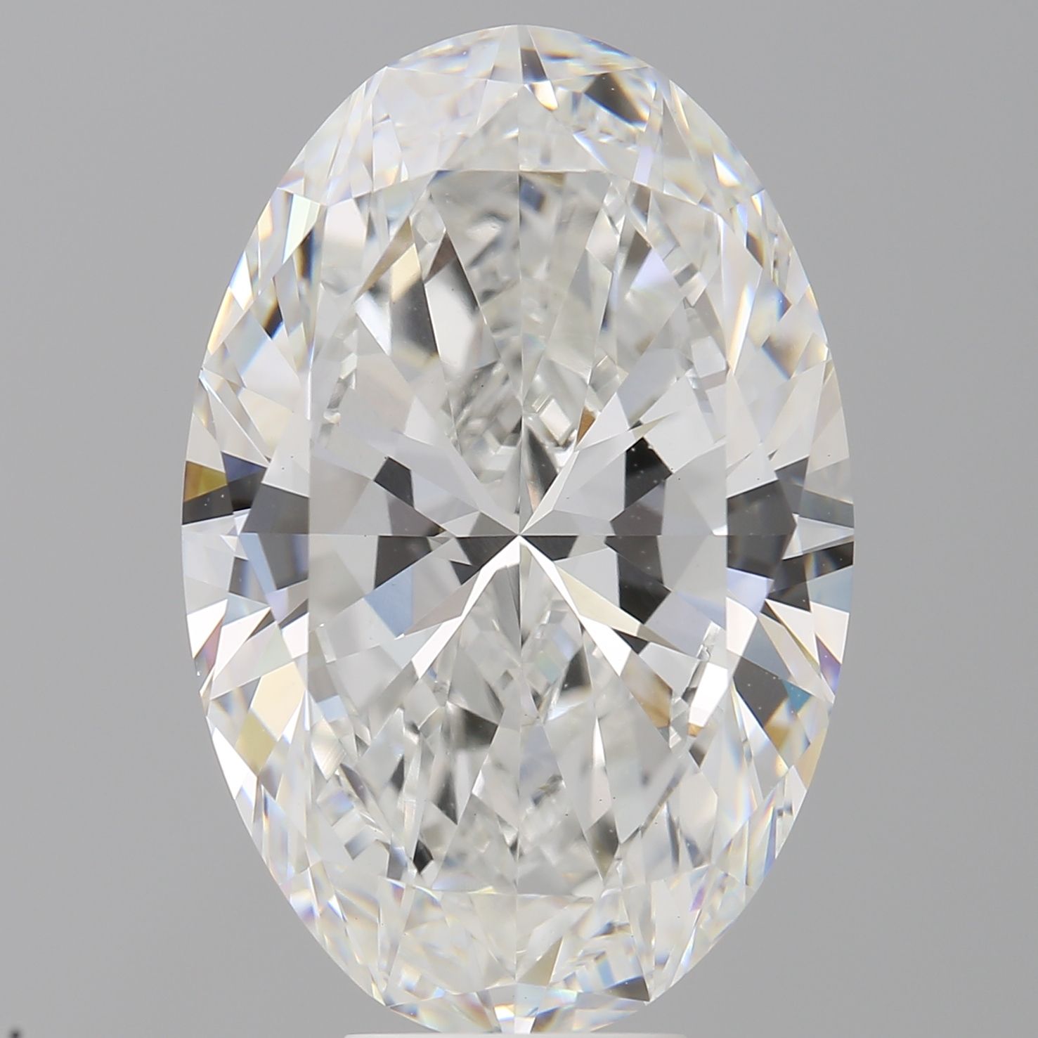 9.50 ct. oval Lab Grown Diamond front image
