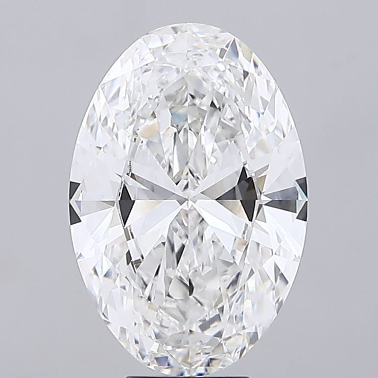 8.04 ct. oval Lab Grown Diamond front image