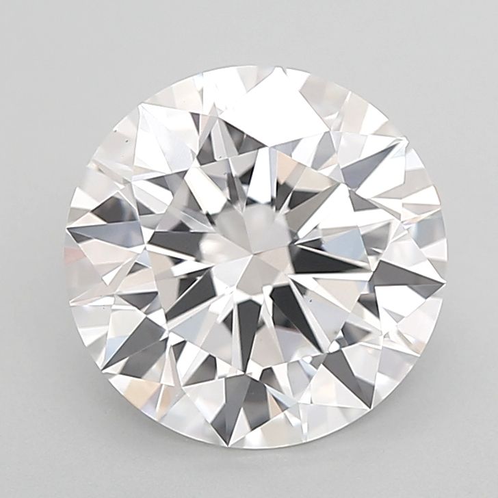 2.70 ct. round Lab Grown Diamond front image