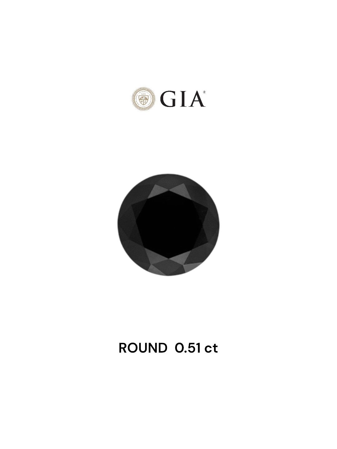 0.51 ct Round diamond