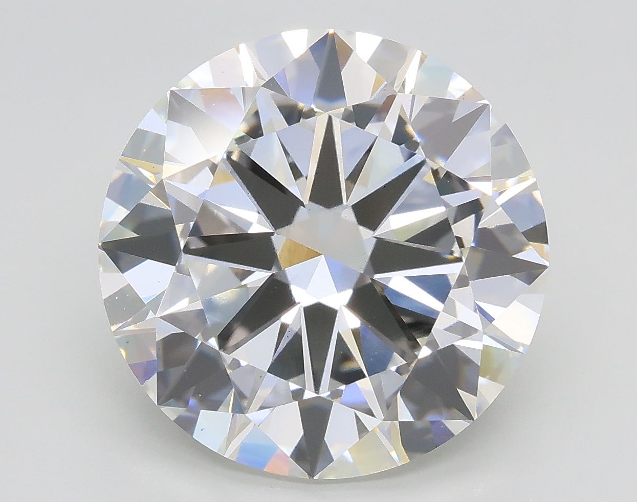 6.02 ct. round Lab Grown Diamond front image