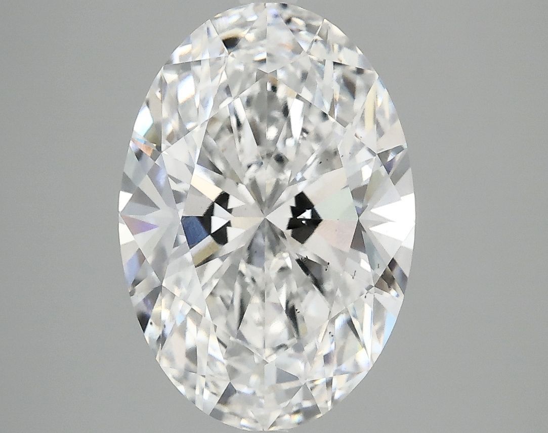 3.75 ct. oval Lab Grown Diamond front image