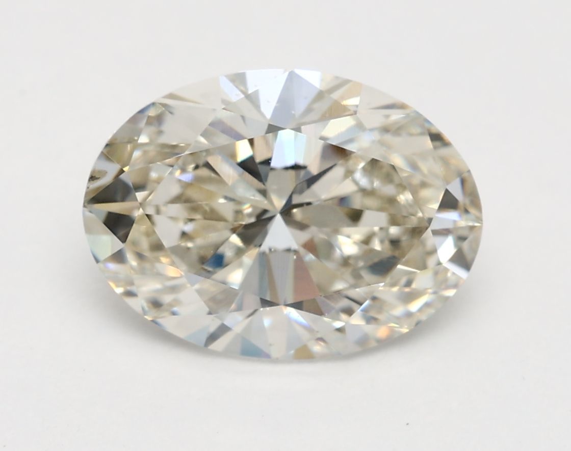 2.05 ct. oval Lab Grown Diamond front image