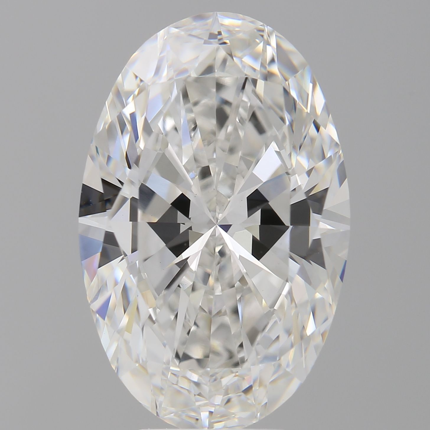 7.55 ct. oval Lab Grown Diamond front image