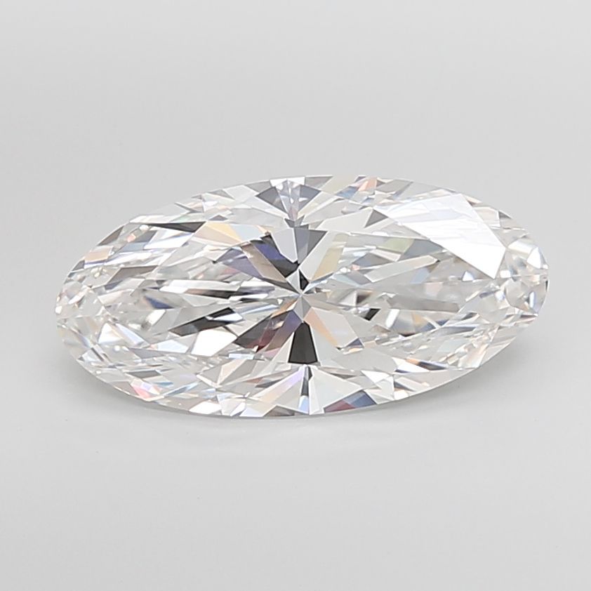 7.25 ct. oval Lab Grown Diamond front image